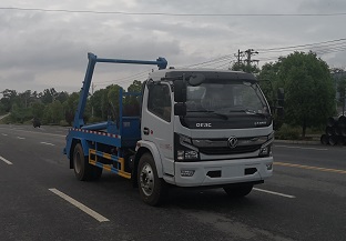 國六東風大多利卡擺臂式垃圾車