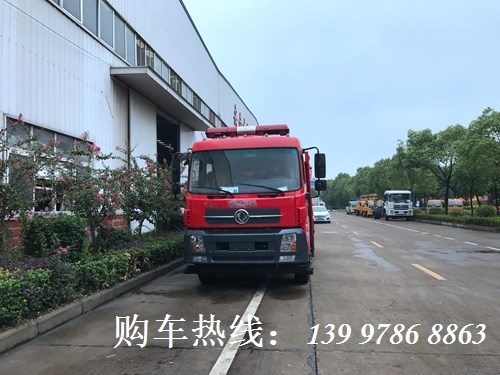 國五東風天錦6噸水罐消防車